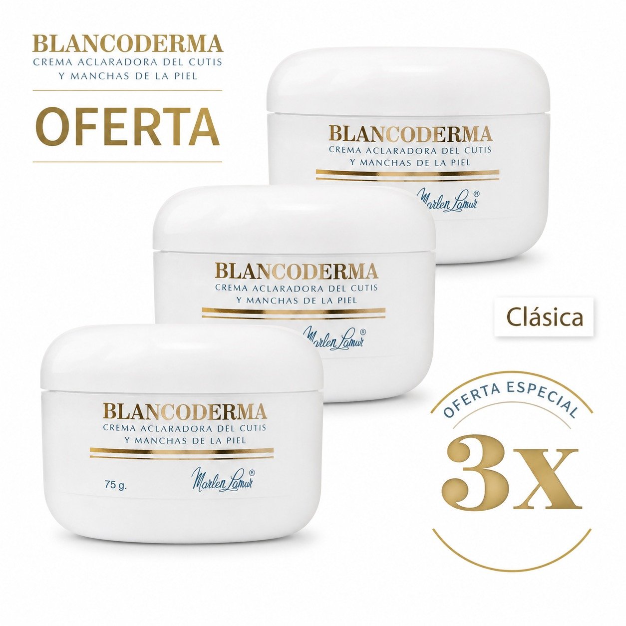 Tratamiento 3 Blancoderma Clásica Piel Mixta