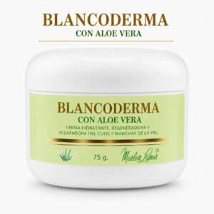 Blancoderma con aloe vera